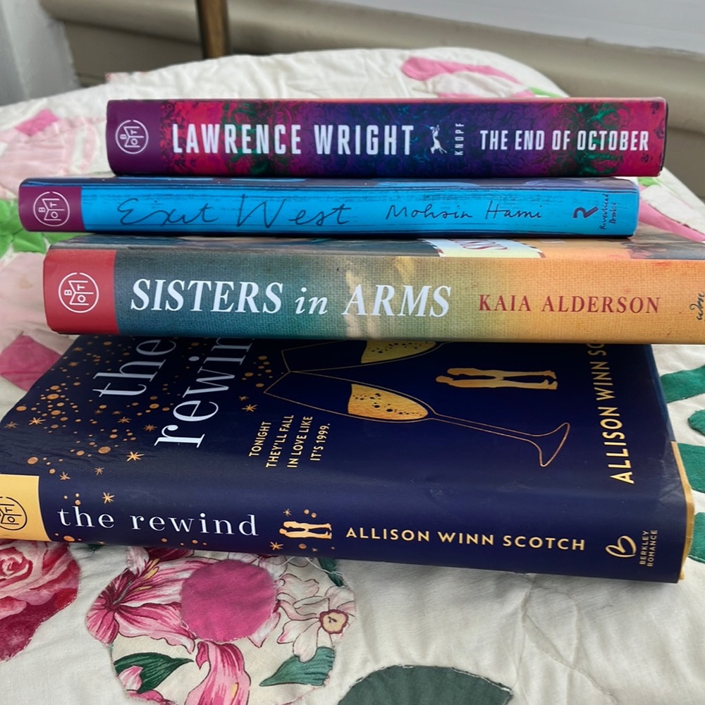 4 BOTM (Book of the Month Club) books
